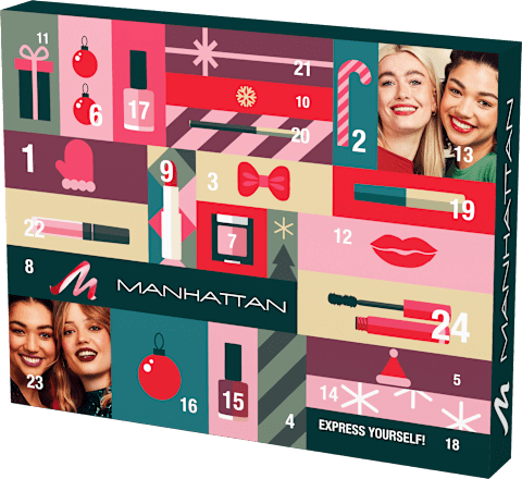 Adventskalender 2024 Express Yourself! MANHATTAN Cosmetics