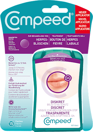 Herpesbläschen Patch Compeed