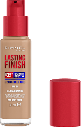 Tečni puder Lasting Finish 35H - 200 Soft Beige, SPF 20 RIMMEL LONDON