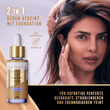 Foundation Miracle Pure Skin Reset 10-30 Fair MAX FACTOR