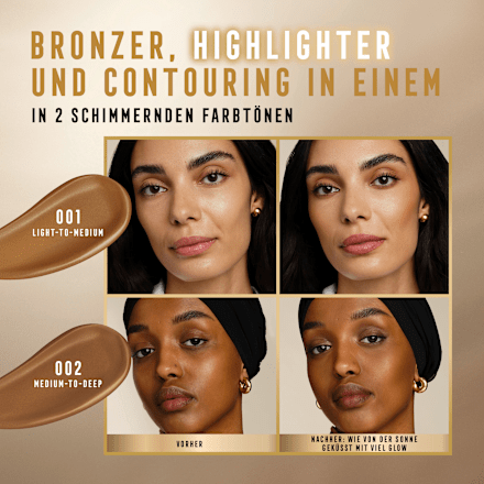 Bronzer Miracle Pure Golden Glow 001 Light To Medium MAX FACTOR