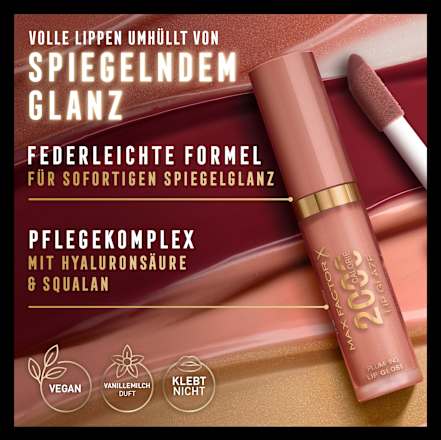 Lipgloss 2000 Calorie Lip Glaze 030 First Sip MAX FACTOR