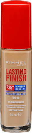 Tečni puder Lasting Finish 25H - 103 True Ivory RIMMEL LONDON