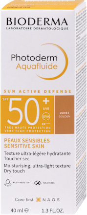 Photoderm Aquafluide SPF50+ krema, Golden BIODERMA