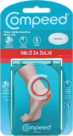 Obliž za žulje Srednji Compeed
