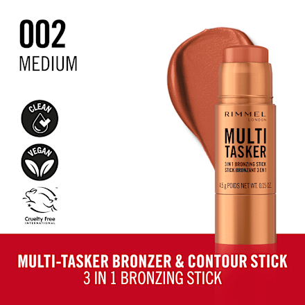 Multi Tasker 3in1 stick bronzer Medium RIMMEL LONDON