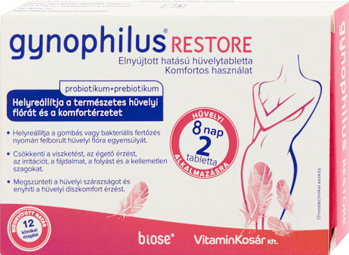Gynophilus restore hüvelytabletta GYNOPHILUS
