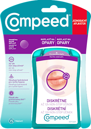 Náplasť na opary s 12h non-stop účinkom Compeed