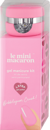 Gel Manikir Set za trajni manikir sa LED lampom - Bubblegum Crush le mini macaron