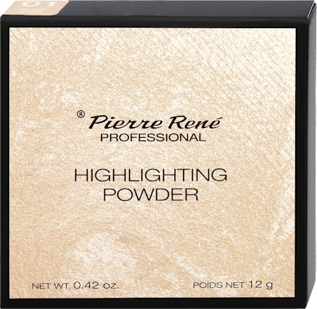 Puder Rozświetlający do Twarzy i Ciała - Highlighting Powder Nr 1 Glazy Look Pierre Rene