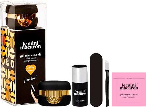 Mini kit pentru manichiură Licorice le mini macaron