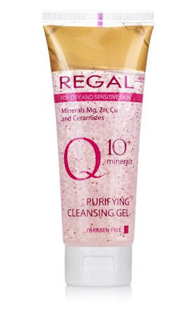 Почистващ гел за лице Q10+ Minerals REGAL
