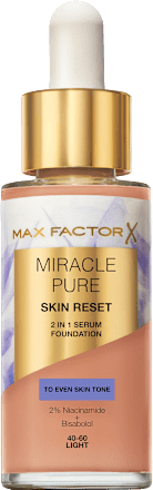 Foundation Miracle Pure Skin Reset 40-60 Light MAX FACTOR