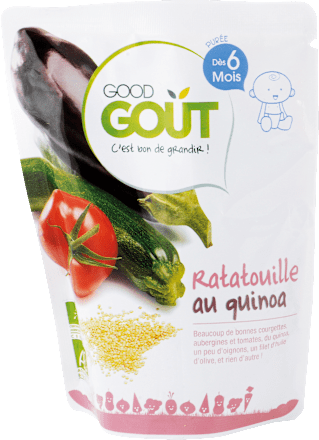 Bio zeleninový príkrm ratatouille s quinoou Good Gout