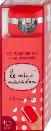 Gel Manicure set za trajni lak sa LED lampom - Cherry Red le mini macaron