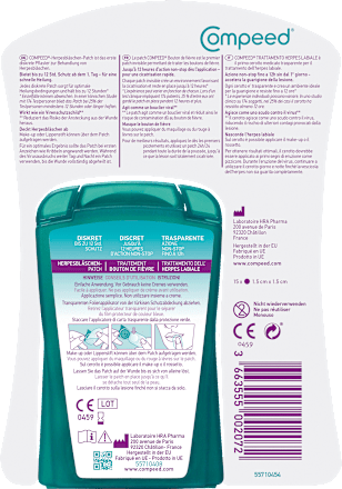Herpesbläschen Patch Compeed