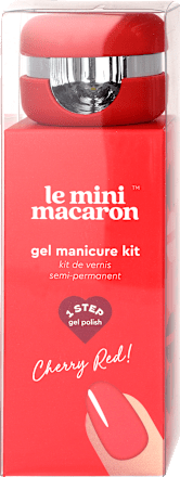 Gel Manicure set za trajni lak sa LED lampom - Cherry Red le mini macaron