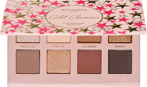 Paleta senčil za veke Glamour, 01 Gold Glamour BOURJOIS PARIS