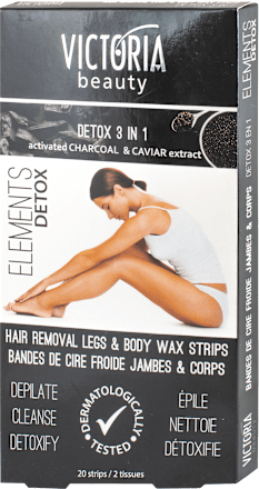 Депилиращи ленти за тяло Detox 3 in 1 Victoria Beauty