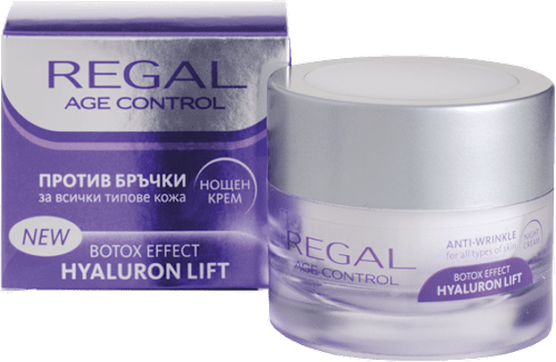 Крем за лице против бръчки нощен REGAL