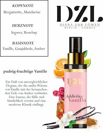 Haarparfüm INTENSE - Addictive Vanilla DZL