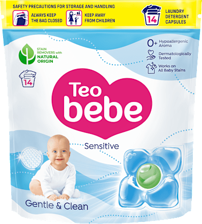 Капсули за пране Sensitive Teo bebe