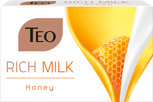 Твърд сапун Rich Milk Honey Teo