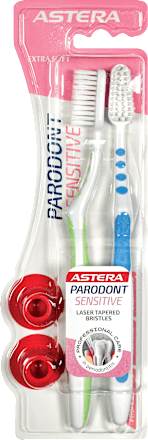 Четка за зъби Sensitive, различни цветове/мотиви ASTERA PARODONT