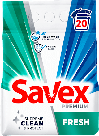 Detergent de rufe pudră Savex