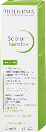 Gélový pleťový krém na problematickú pleť Sébium Kerato+ BIODERMA