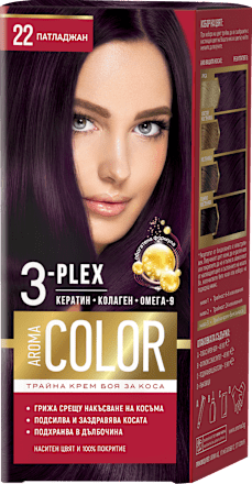 Боя за коса - Nr.22 Патладжан AROMA COLOR