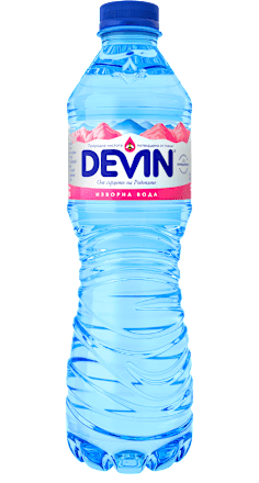 Изворна вода DEVIN