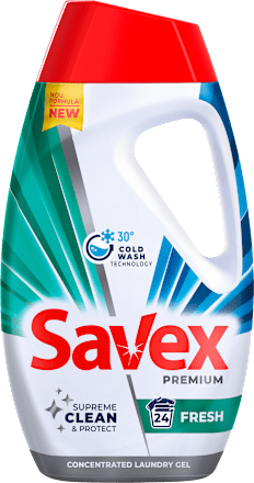 Detergent rufe lichid Premium Fresh, 24 spălări Savex