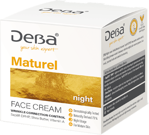 Нощен крем за лице Maturel Night DeBa