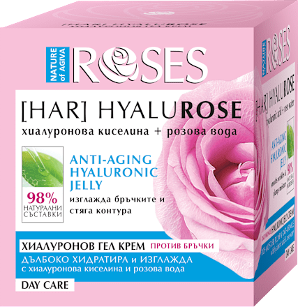 Дневен крем против бръчки Hyalurose NATURE OF AGIVA