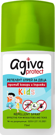 Детски спрей против комари и кърлежи Agiva protect