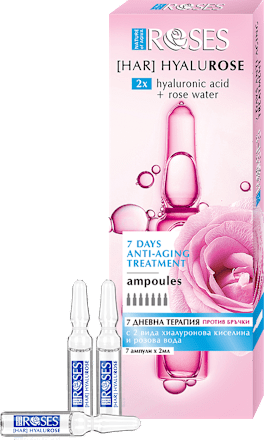 Ампули за лице Hyalurose Anti-Aging NATURE OF AGIVA