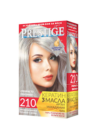 Крем боя за коса - Nr. 210 Сребристо платинен PRESTIGE