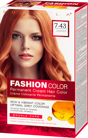 Боя за коса Fashion Color - Nr.7.43 Copper RUBELLA