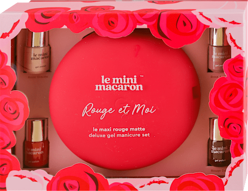 Gel Manikir Maxi Set za trajni manikir sa LED lampom - Rouge&Moi le mini macaron