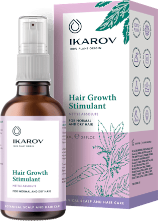 Стимулант за растеж на косата с коприва IKAROV