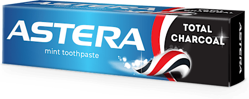 Паста за зъби Total Charcoal ASTERA