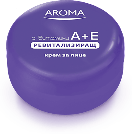 Крем за лице с витамини А и Е AROMA