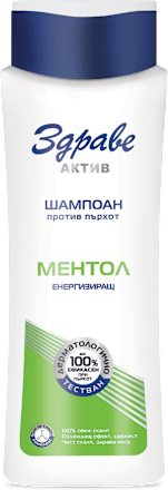 Шампоан с ментол Енергизиращ Здраве