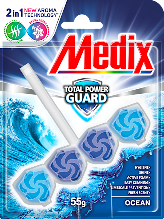 Ароматизатор за тоалетна Total Power Guard, 1 бр. Medix