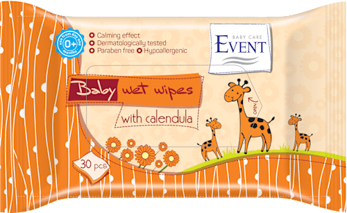 Влажни бебешки кърпи Невен EVENT BABY CARE