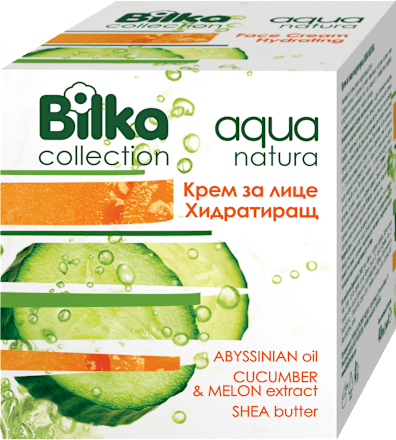 Хидратиращ крем за лице Aqua Natura Bilka