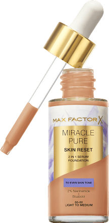 Fondotinta in siero Miracle Pure Skin Reset - n. 60-80 MAX FACTOR