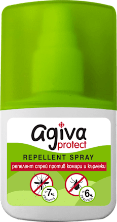 Репелент спрей против комари и кърлежи Agiva protect