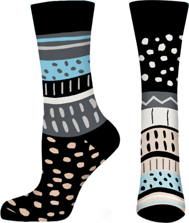 Памучни чорапи с точки, размер 35-38, различни цветове/мотиви happy FOOTtopia